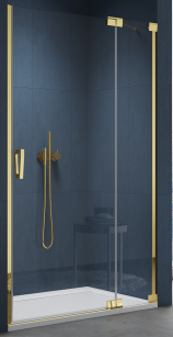 Sanswiss drzwi prysznicowe CADURA GOLD 90 CA13 Prawe złote CA13D0901207