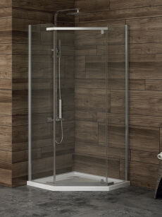 NEW TRENDY Kabina pięciokątna NEW KOMFORT 90x90 K-0804
