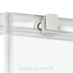 NEW TRENDY Kabina prysznicowa PRIME WHITE 90x80 Biała D-0398A/D-0397A - 4