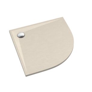 Brodzik półokrągły LIBRA CASHMERE STONE 90x90x3 kremowy Schedline 3SP.L1O-9090/PK/ST