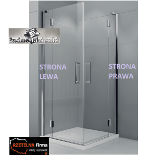 Novellini Kabina prysznicowa Modus A 85x85 MODUSA85L-S-1K + MODUSA85L-D-1K PROMOCJA