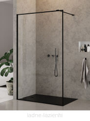 NEW TRENDY Kabina walk in NEW MODUS BLACK 50x200 EXK-5553 (EXK-1924)