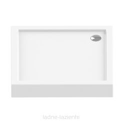 NEW TRENDY Brodzik COLUMBUS 90x90x14 akrylowy z obudową i stelażem B-0412