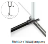 Grafitowa Kabina prysznicowa 100x110 AVEXA GUNMETAL BRUSHED lewa NEW TRENDY EXK-3334 - 5
