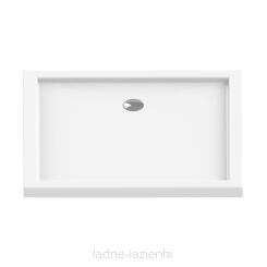 NEW TRENDY Brodzik CANTARE 90x80x6 akrylowy B-0139