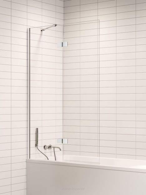 Parawan nawannowy NESTA CHROM 110 x150 lewy 6mm New Trendy P-0229