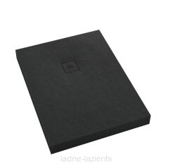 Brodzik NonLimits BLACK STONE 100x180 czarny Schedpol Schedline 3ST.N1P-100180/C/ST-M1/C/ST