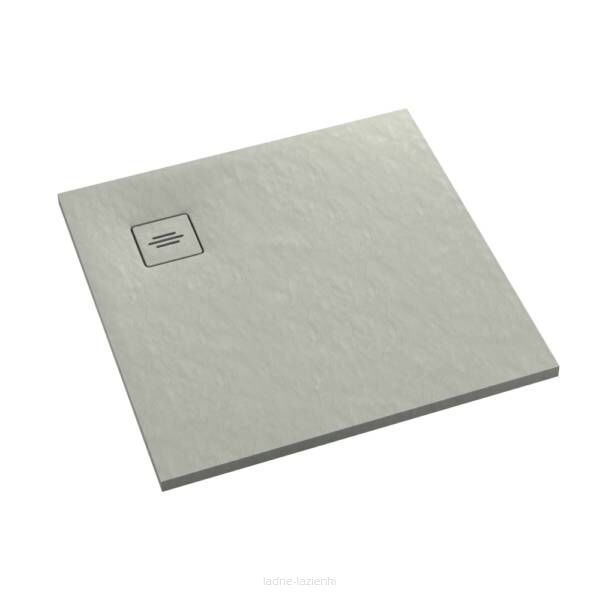 Brodzik PROTOS CEMENT STONE 100x100 cementowy Schedpol Schedline 3SP.P1K-100100/CT/ST-M1/CT/ST/