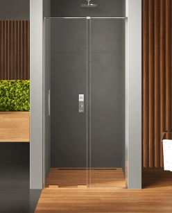 Drzwi prysznicowe SMART 140 szkło 8mm New trendy EXK-4009