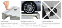 Brodzik NonLimits BLACK STONE 80x180 czarny Schedpol Schedline 3ST.N1P-80180/C/ST-M1/C/ST - 9