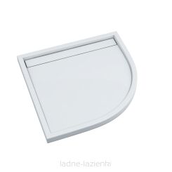 Brodzik kompozytowy ESTRA 90x90 x4,5 półokrągły Schedline 3SP.E3O-9090