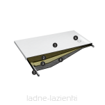 Brodzik kompozytowy MAGNIFIC WHITE STONE 90x100 Schedline 3SP.M1P-90100/B/ST-M9/B/ST - 4