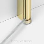 Złota kabina prysznicowa 100x100 NEW SOLEO LIGHT GOLD L/P NEW TRENDY K-1860 - 4
