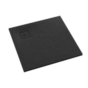 Brodzik PROTOS BLACK STONE 100x100 czarny Schedpol Schedline 3SP.P1K-100100/C/ST-M1/C/ST