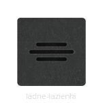 Brodzik PROTOS BLACK STONE 80x180 czarny 180x80 Schedpol Schedline 3SP.P1P-80180/C/ST-M1/C/ST - 10