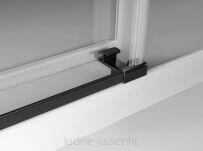 Sanswiss drzwi prysznicowe CADURA Black 180 Prawe czarne CAS2D1800607 - 2