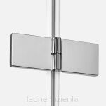 Parawan nawannowy NESTA CHROM 120x150 prawy  6mm New Trendy P-0232 - 3