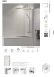 Parawan rozsuwany nawannowy SENSI 85x150 przesuwno-składany NEW TRENDY P-0037 - 10