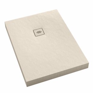 Brodzik NonLimits Cashmere STONE 80x100 cm kaszmirowy wysoki 12 Schedpol Schedline 3ST.N1P-80100/PK/ST-M1/PK/ST