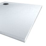 Brodzik LIBRA WHITE STONE 90x120 x3 Schedpol Schedline 3SP.L1P-90120/B/ST - 5