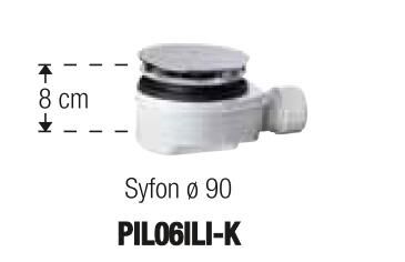 Syfon brodzikowy fi 90 NOVELLINI PIL06ILI-K