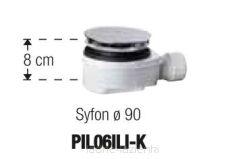 Syfon brodzikowy fi 90 NOVELLINI PIL06ILI-K