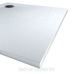 Brodzik LIBRA WHITE STONE 90x110 x3 Schedpol Schedline 3SP.L1P-90110/B/ST - 4