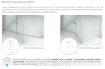 Grafitowa kabina prysznicowa 80x110 NEW SOLEO GUNMETAL BRUSHED New Trendy K-4393 - 9