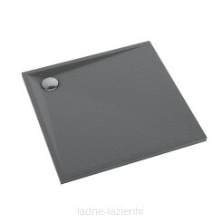 Brodzik LIBRA ANTHRACITE STONE 80x80 x3 Schedline 3SP.L1K-8080/A/ST