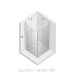 Miedziana kabina prysznicowa 70x100 składana NEW SOLEO COPPER BRUSHED K-2078 - 13