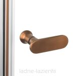 Miedziana kabina prysznicowa 120x70 NEW SOLEO COPPER BRUSHED New Trendy K-2001 - 9