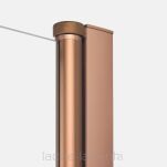 Miedziana kabina prysznicowa 120x70 NEW SOLEO COPPER BRUSHED New Trendy K-2001 - 10