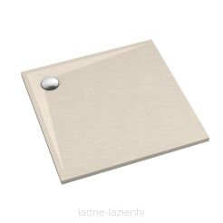 Brodzik LIBRA CASHMERE STONE 80X80x3 kremowy Schedline 3SP.L1K-8080/PK/ST