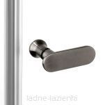 Drzwi prysznicowe grafitowe 100 NEW SOLEO GUNMETAL BRUSHED New Trendy D-0535A - 4
