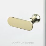 Złota kabina prysznicowa 110x110 NEW SOLEO LIGHT GOLD L/P NEW TRENDY K-1867 - 9