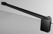 Sanswiss kabina prysznicowa Annea Black czarna 120x80 prawa AN13D12000607+ANT08000607 - 4