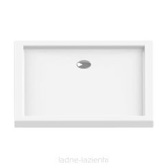NEW TRENDY Brodzik CANTARE 80x80x6 akrylowy B-0136