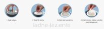 Syfon brodzikowy niski 6cm czyszczony od góry SUPERSLIM New Trendy S-0041 - 4