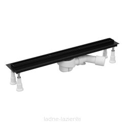 Odpływ Liniowy Slight Line Black 60 h9,5 czarny Schedpol Schedline SOLBPL-60035