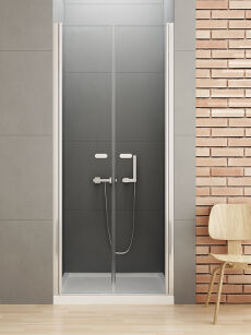 New Trendy drzwi prysznicowe wnękowe NEW SOLEO 80X195 D-0124A