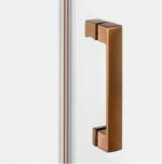 Miedziana kabina prysznicowa NESTA COPPER BRUSHED 110x80 lewa K-4609 NEW TRENDY - 10