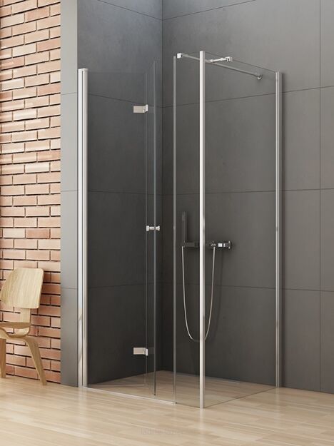 NEW TRENDY Kabina prysznicowa NEW SOLEO 110x110 lewa K-0627