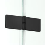 NEW TRENDY kabina prysznicowa NEW SOLEO BLACK 90x90 czarna składana/łamana D-0235A/D-0239A - 7