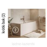 Panel boczny do wanny 80 Cashmere Mat Schedline 5P.PW-80/PK/MG - 4
