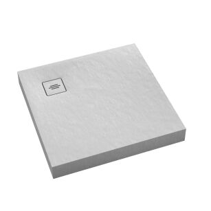 Brodzik NonLimits WHITE STONE 100x100 biały Schedpol Schedline 3ST.N1K-100100/B/ST-M1/B/ST