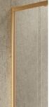 Złota szczotkowana Kabina prysznicowa 100x70 P rozsuwana PRIME GOLD BRUSHED New Trendy D-0785A/D-0328B - 3