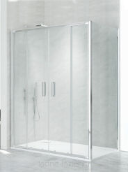 New trendy Kabina prysznicowa 160x90 NEW CORRINA D-0185A/D-0079B