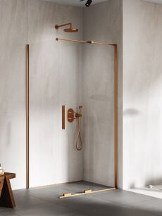 Kabina prysznicowa miedziana 120x80 SMART COPPER BRUSHED NEW TRENDY EXK-7677