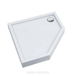 Brodzik CAMERON 90x90 h12 pięciokątny Schedpol Schedline 3ST.C1PK-9090
