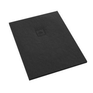Brodzik PROTOS BLACK STONE 90x160 czarny 160x90 czarny Schedpol Schedline 3SP.P1P-90160/C/ST-M1/C/ST